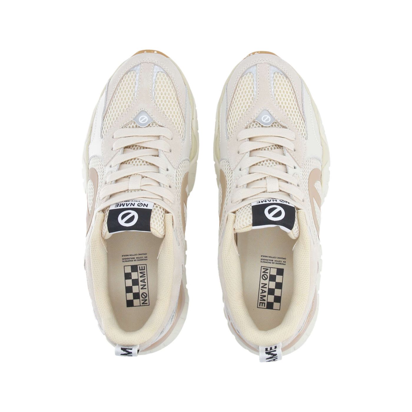 KRAZEE RUNNER M - SUEDE/MESH/NAPP - BIANCO SPORCO